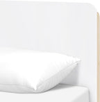 Babyletto Tiptoe Twin Bed for Kids - Sturdy Wood Twin Bed Frames with Headboard - Playful Modern Design - Perfect for Kids Bedrooms, Guest Rooms & Growing Families - White