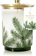 Thymes Frasier Fir Candle - Heritage Pine Needle Luminary Scented Candles - Elegant Pine Candle - Crisp Siberian Fir, Cedarwood & Sandalwood - Holiday Candles - Christmas Decor (Medium, 11.5 oz)