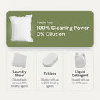 Grab Green 3-in-1 Laundry Detergent Pods, 60 Count, Lavender Vanilla Scent, Plant and Mineral Based, Superior Cleaning Power, Stain Remover, Brightens Clothes