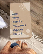 ViscoSoft 2 Inch Memory Foam Mattress Topper King - Select High Density Ventilated Mattress Pad - Premium Removable Rayon Cover