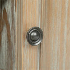 SIMPLIHOME Amherst SOLID WOOD Universal TV Media Stand, 54 inch Wide, Transitional, Living Room Entertainment Center, Cabinet, Shelves, for Flat Screen TVs up to 60 inches, Distressed Grey