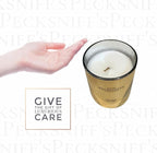 Pecksniffs Golden Ochre Scented Candle - Luxurious Honey & Amber Aroma, 180g/6.34 oz - Perfect for Relaxation & Elegant Atmospheres