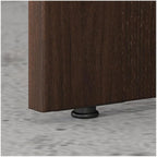 Bush Business Furniture Studio C Bow Front Desk, 72W x 36D, Black Walnut