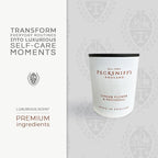 Pecksniff's Ginger Flower & Patchouli Luxury Scented Candle | 1 Wick, 100 g/3.5 oz