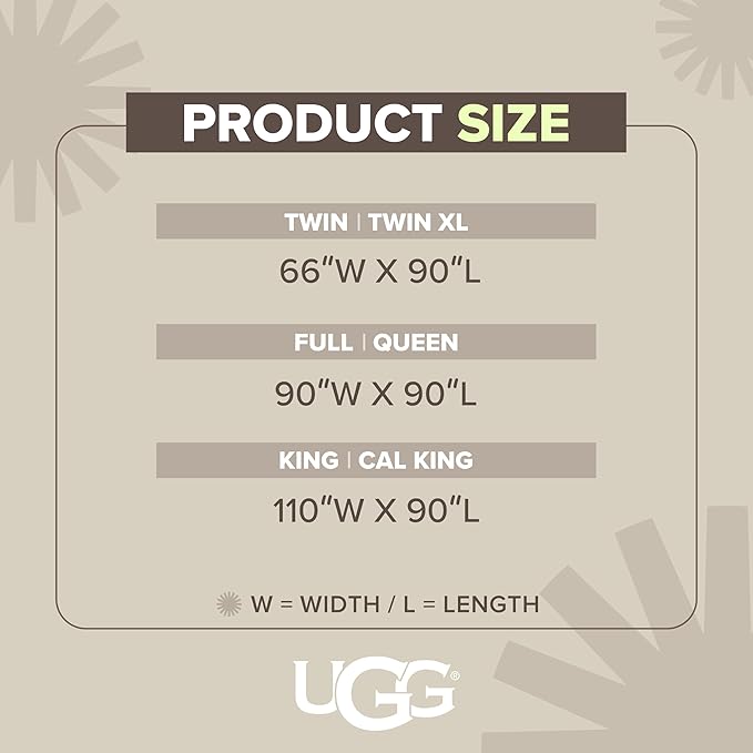 UGG Faux Fur King Size Blanket, Double-Sided Warm Cozy Blanket, Extra Large Throw for Sofa, Bedding for California King Size Bed, Cute Room Decor, 110" x 90", Seal Grey (Adalee)