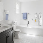 10-Pieces Bathroom Accessories, SUS304 Brushed Bathroom Accessory Set, Nickel Towel Racks for Bathrooml, Stainless Steel, Wall Mounted Towel Rack&Toilet Paper Holder&Towel Ring and Towel Hook