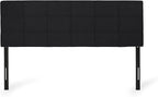 Christopher Knight Home Contemporary Upholstered King/Cal King Headboard, Black