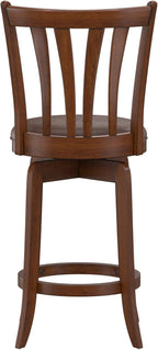 Hillsdale Savana Swivel Counter Stool, Cherry