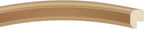 OVALCREST Oval Beveled Wall Mirror for Home Decor - Toronto Style - Gold Spray - 26" x 22"