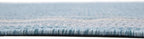 Unique Loom Outdoor Border Collection Area Rug - Soft Border (6' 1" x 9' Rectangle, Aquamarine/ Ivory)