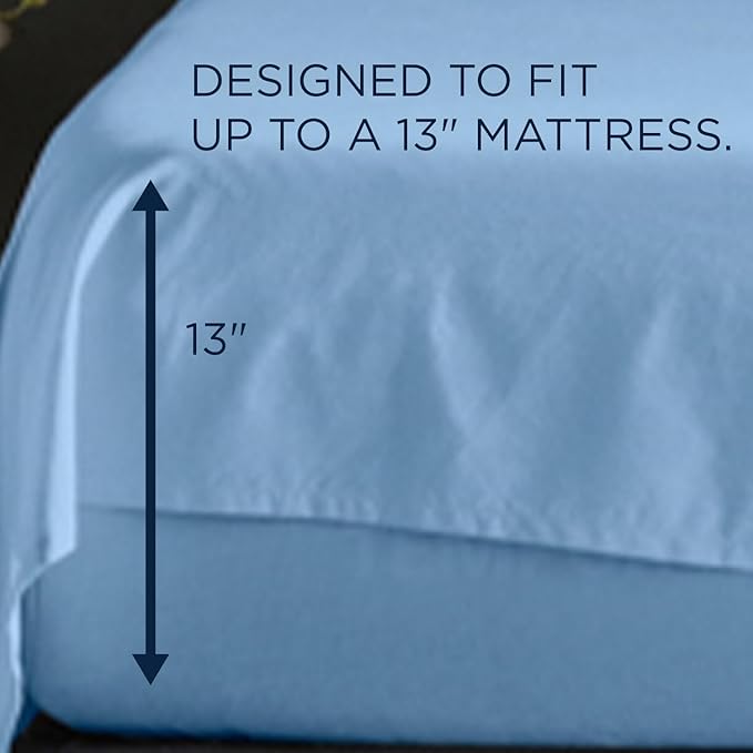 TEMPUR ProAir Sheet Set Blue Azure - Cal King
