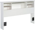 Sauder River Ranch Full-Queen Headboard, Glacier White Finish