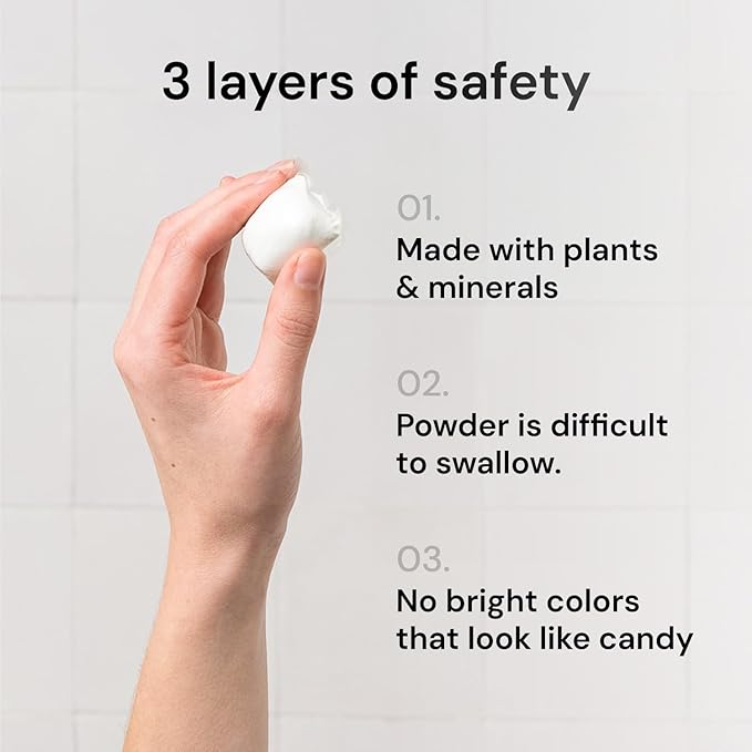 Grab Green 3-in-1 Laundry Detergent Pods, 60 Count, Lavender Vanilla Scent, Plant and Mineral Based, Superior Cleaning Power, Stain Remover, Brightens Clothes