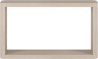 Henn&Hart 52" Wide Rectangular Console Table in Beech White, for Home, Living Room, Bedroom, Entertainment Room, Office