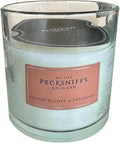Pecksniff's Classic Gingerflower & Patchouli Scented Candle | 3 Wicks Candle with Dust Cover | 550g/19.4oz