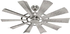 Hunter Crescent Falls Indoor/Outdoor Ceiling Fan with LED Light and Remote Control