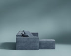 ROVE LAB M1 Modular Sectional Sofa with Ottoman, Sofa in a Box, Modular Couch, Spill-Resistant,Sustainable, Stylish, Modern Sectional Couch for Living Room with SmartFoam Comfort