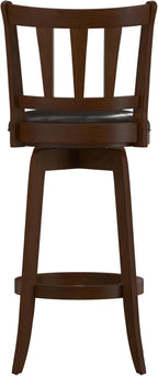 Hillsdale Presque Isle Swivel Stool, Bar Height, Cherry