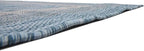 Unique Loom Outdoor Border Collection Area Rug - Soft Border (9'x 12' Rectangle, Aquamarine/ Ivory)