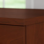 Bush Furniture 60-inch Home Office Desk with Drawers, Large Computer Table with Storage, Transitional Style, Somerset Collection, Hansen Cherry