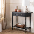 Safavieh American Homes Collection Rosemary Distressed Black Console Table