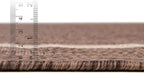 Unique Loom Outdoor Border Collection Area Rug - Soft Border (7' 1" x 10' Rectangle, Brown/ Ivory)