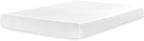 Signature Design by Ashley Queen Size 8 Inch Medium Firm Charcoal Gel & Green Tea Infused Memory Foam Mattress for Pressure Relief, Fiberglass Free, Mattress In A Box