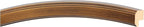 OVALCREST Oval Beveled Wall Mirror for Home Decor - Toronto Style - Sunset Gold - 22" x 18"