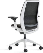 Steelcase Series 2 Office Chair, Seagull Frame, Cogent Connect Licorice, Hard Floor Casters