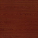 Pemberly Row 72" W U-Shaped Desk with Mobile File Cabinet - Mahogany-Wood