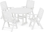 POLYWOOD® Nautical Dining Set, White