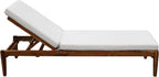 Tommy Bahama Chaise Cushion, 26" X 82" X 2.5", Bamboo Bay Bone