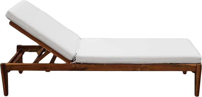 Tommy Bahama Chaise Cushion, 24" X 79" X 2.5", Bamboo Bay Bone