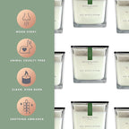Pecksniff's Prestige 1 Wick Square Candle, Oudwood & Vetiver - Luxurious Blend of Citrus, Florals, and Precious Woods - 190g Sophisticated Home Decor and Fragrance - 6.7 oz