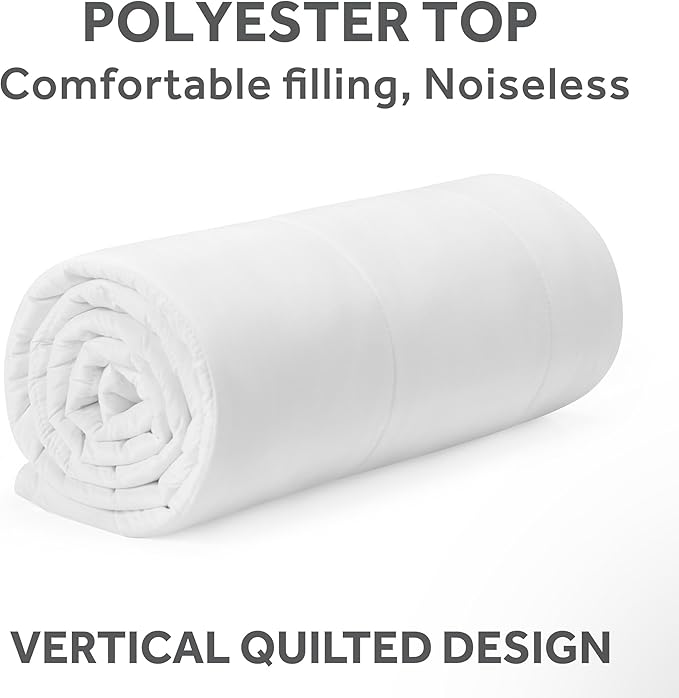 Sunbeam Electric Heated Mattress Pad Restful Quilted Extra-Cozy Fabric 12 Heat Settings 12-Hour Auto Shut-Off Deep Pocket Fit Machine Washable Twin 75" x 39"