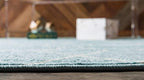 Unique Loom Trellis Frieze Collection Area Rug - Geometric (5' 1" x 8', Light Blue/ Ivory)