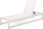 Christopher Knight Home Eudora Outdoor Chaise Lounge (Set of 2), White