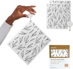 Papaya Reusable Paper Towels, Premium Swedish Dishcloths, Washable Reusable Dish Cloths, 1 Sheet Replaces 17 Rolls, Eco Friendly Stocking Stuffer - 2 Sheets, 1 Hook