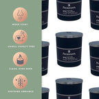 Pecksniffs Leather & Oakmoss Scented Candle | 1 Wick, 100g/3.5oz