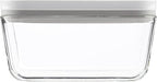 ZWILLING Fresh & Save 2-Piece Medium Glass Vacuum Sealer Food Storage Container with Airtight Lids