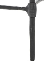 SAFAVIEH Couture Collection Isabellina Black & Clear Glass Half Moon Console Table