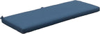 Tommy Bahama Bench Cushion, 48" X 16" X 2.5", Bamboo Bay Cobalt