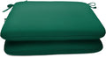 Sunbrella Patio Cushions - (2 Pack) - 18" W x 18" L x 2.5" T, Outdoor Chair Cushion with Comfort, Style & Durability Designed for Outdoor Living - Made in The USA