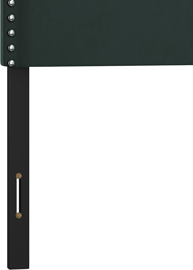 Hillsdale, Cynthia Upholstered King Adjustable Headboard, Green
