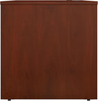 Bush Business Furniture Studio C 72W Computer Desk with Wire Management and Modesty Panel in Hansen Cherry, Professional Table for Home Office and Corporate Office