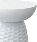 SIMPLIHOME Boyd 13-inch Wide Solid Mango End Table in White, Contemporary-Style Accent Table for Living Room, Bedroom, or Family Room, Assembled