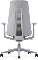 Haworth Fern Office Chair – Ergonomic and Stylish Desk Chair with Breathable Mesh Finish - Without Lumbar Support (Silver Leaf)