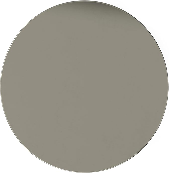 SIMPLIHOME Curtis Industrial 16 Inch Wide Metal Cylinder Accent Table in Ombre Black / Silver, Fully Assembled, For the Living Room and Bedroom