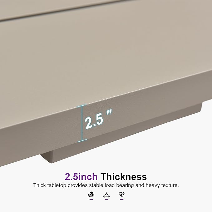 PURPLE LEAF Patio Dining Set for 18 All-Weather Wicker Aluminium 20 Piece Outdoor Table and Chairs Set Included Cushions for Backyard Indoor Decor Kitchen Modern Outdoor Furniture Set Champagne