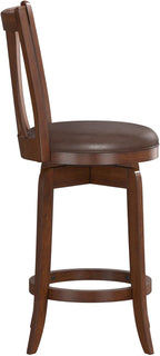 Hillsdale Savana Swivel Counter Stool, Cherry
